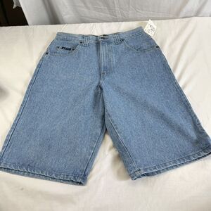NWT Vintage BHPC Blue Jean Shorts 32 Beverly Hills Polo Club Baggy Y2K USA